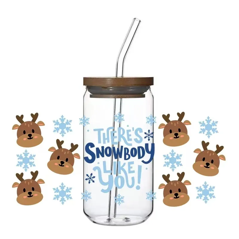 Кои се белешките за апликација за налепници за пренос на стаклени чаши од 16 oz?