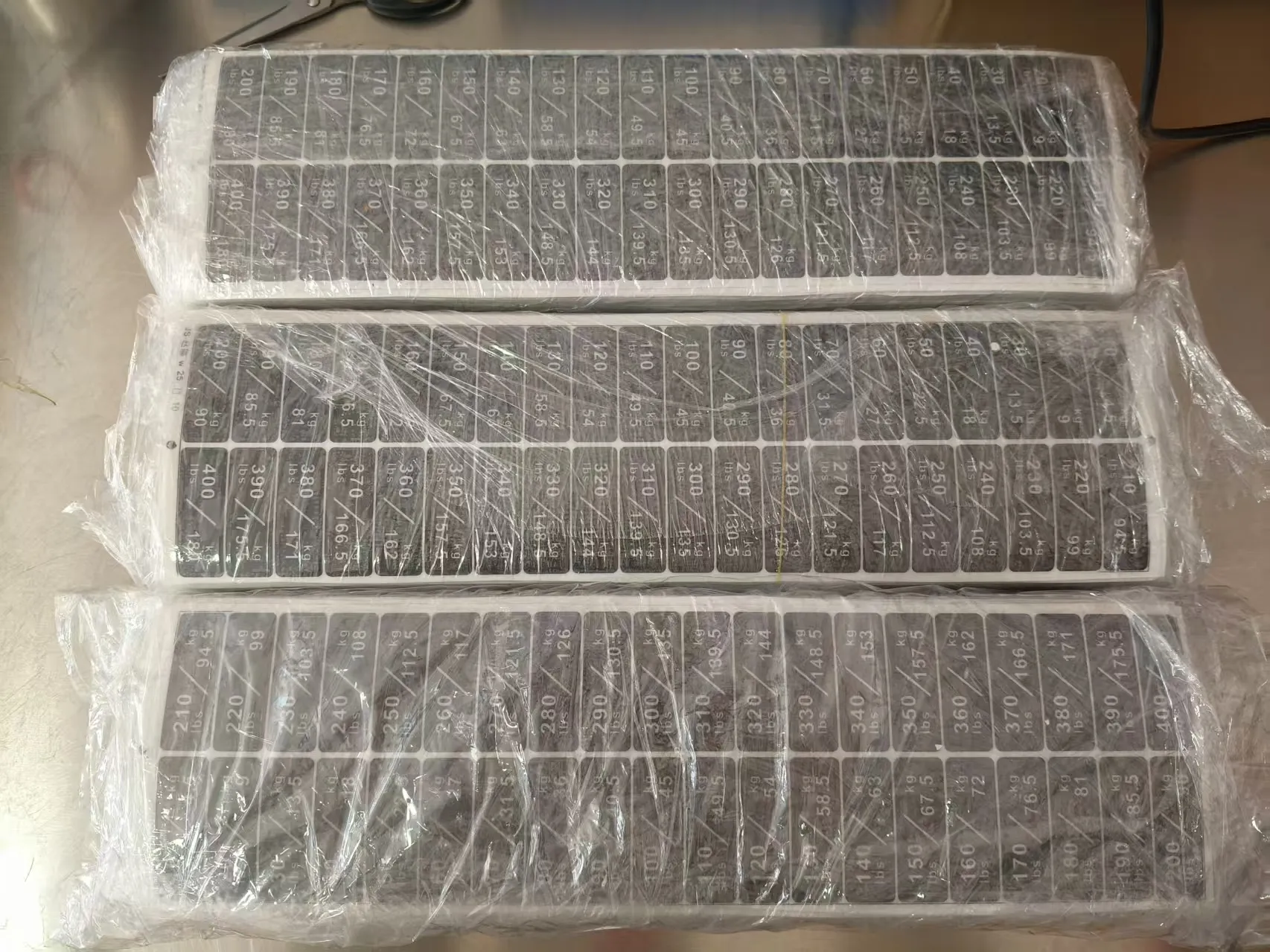 Пластична налепница за фитнес опрема JOJO Pack