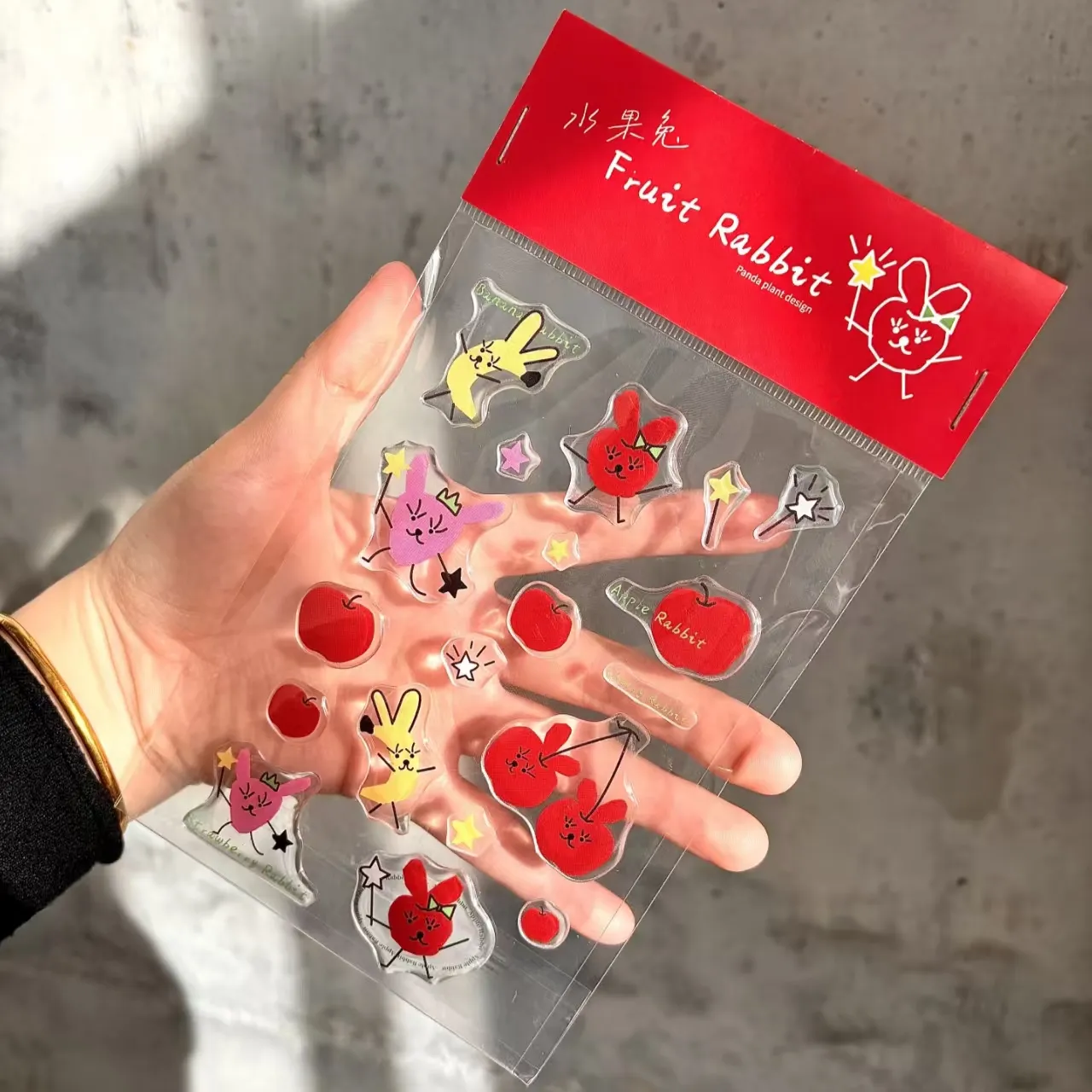 3D цртани налепници од епоксидна смола