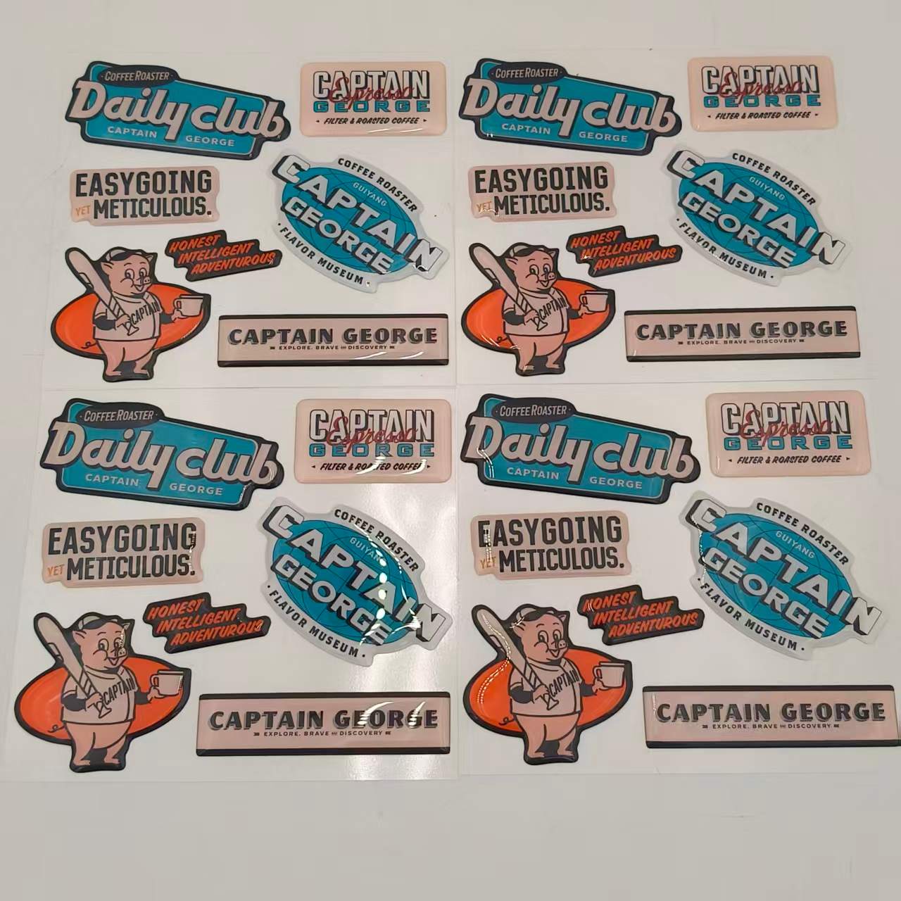 Купола епоксидна налепница